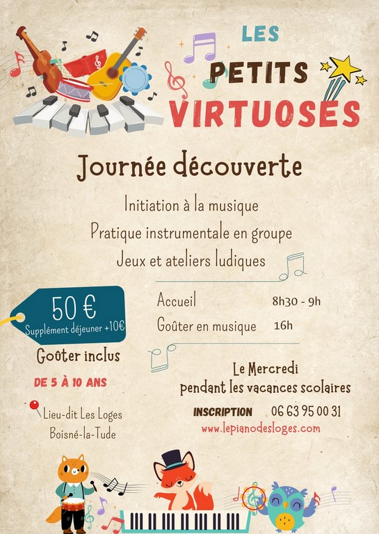 Stage découverte musique angoulême